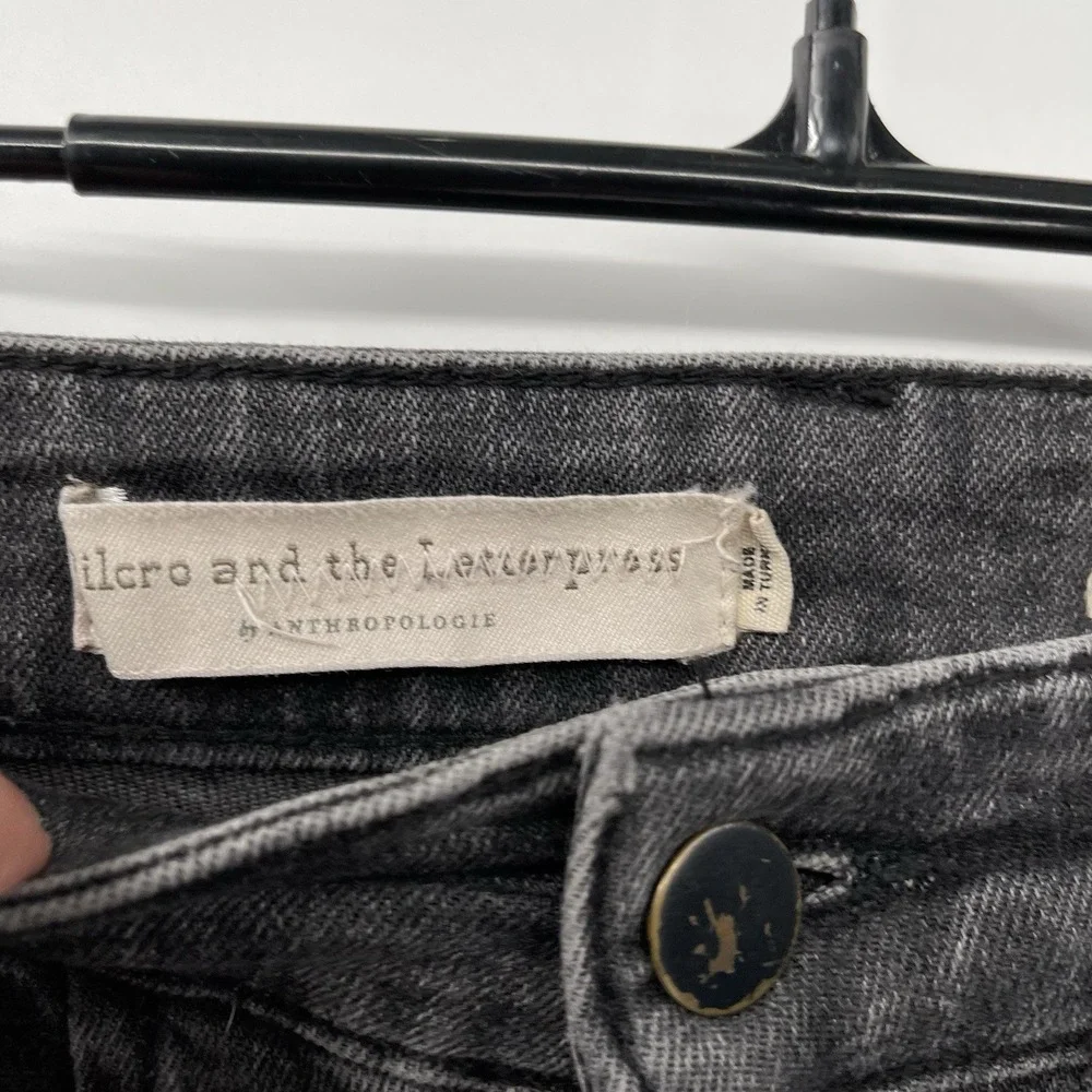 Pilcro And‎ The Letterpress Womens Size 25 Black Highrise Skinny Jeans